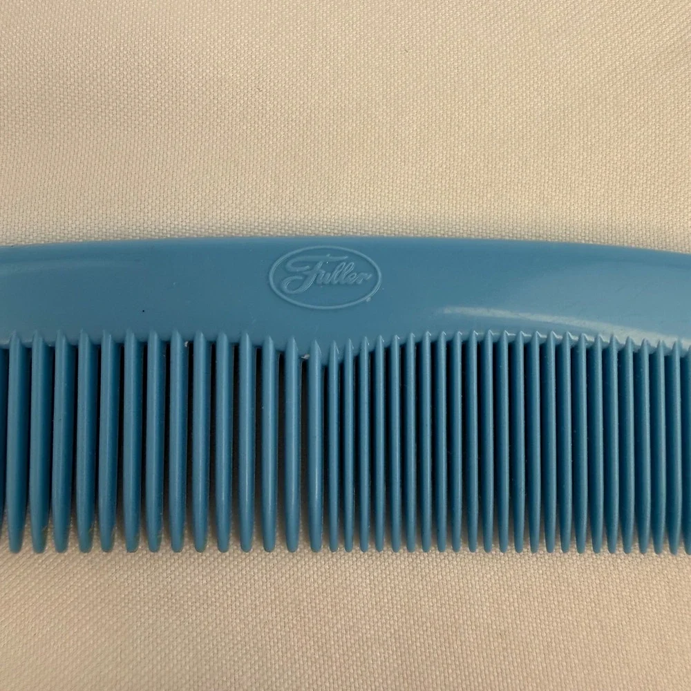 Vintage Fuller Brush Co Hair Comb Made in USA Fine Tooth Pocket Styling Tool